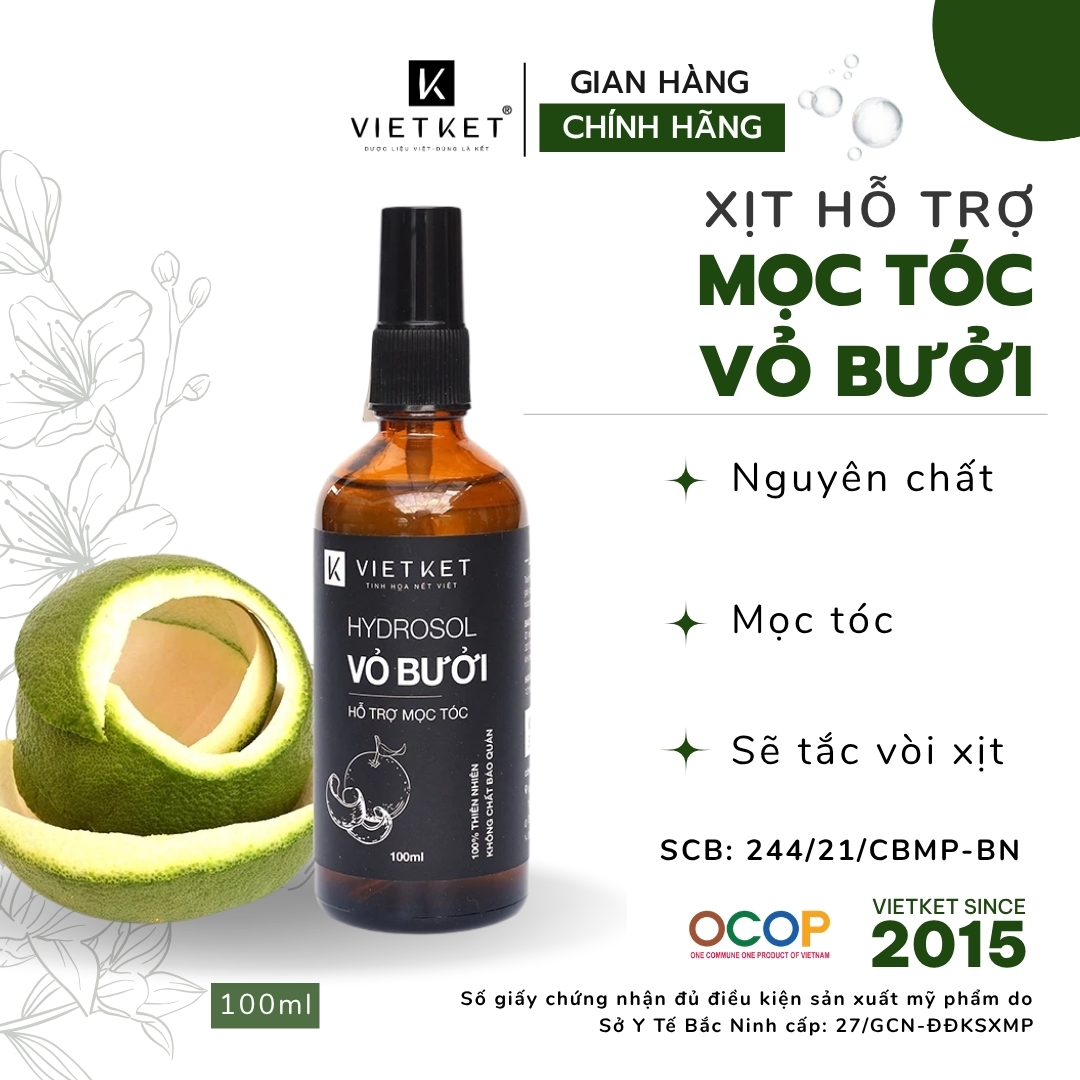 Xịt tóc vỏ bưởi 100ml