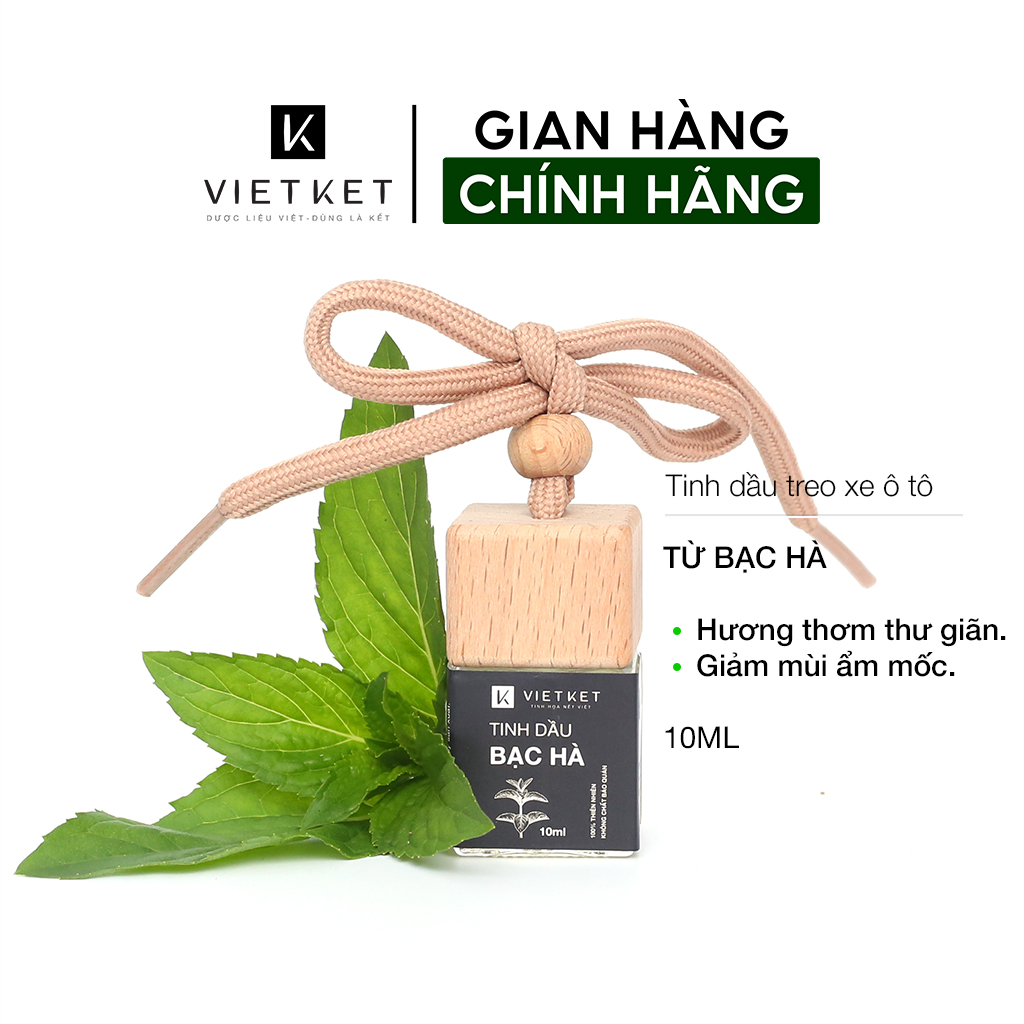 Tinh dầu Bạc Hà treo xe ô tô (7ml)