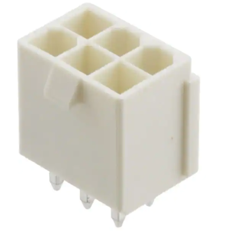 Đầu cắm đầu nối 6 chân 4.2mm - CONNECTOR HEADER VERT 6POS 4.2MM 87427-0642