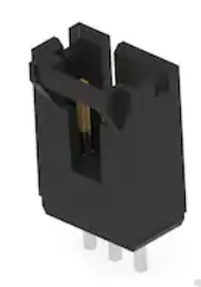 Đầu cắm đầu nối cắm đứng 3 chân, bước 2.54mm CONNECTOR HEADER VERT 3POS 2.54MM 104363-2