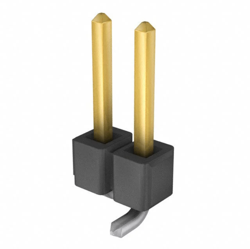 Header cắm đứng 2 chân 2.54mm - Connector V Header 2POS 2.54mm TSM-102-01-S-SV-TR