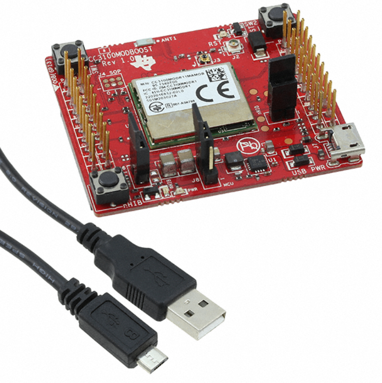 Mô-đun phát triển Wi-Fi CC3100 BoosterPack (Công cụ phát triển Wi-Fi 802.11) mã sản phẩm CC3100MODBOOST