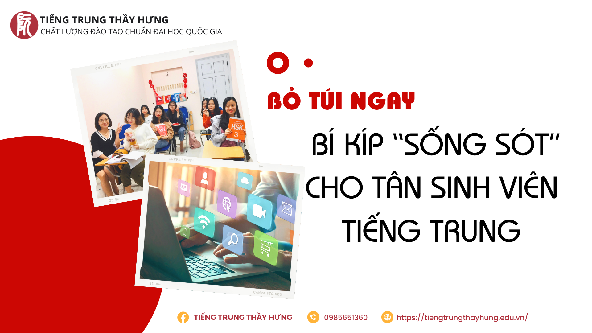 BỎ TÚI NGAY BÍ KÍP “SỐNG SÓT” CHO TÂN SINH VIÊN TIẾNG TRUNG