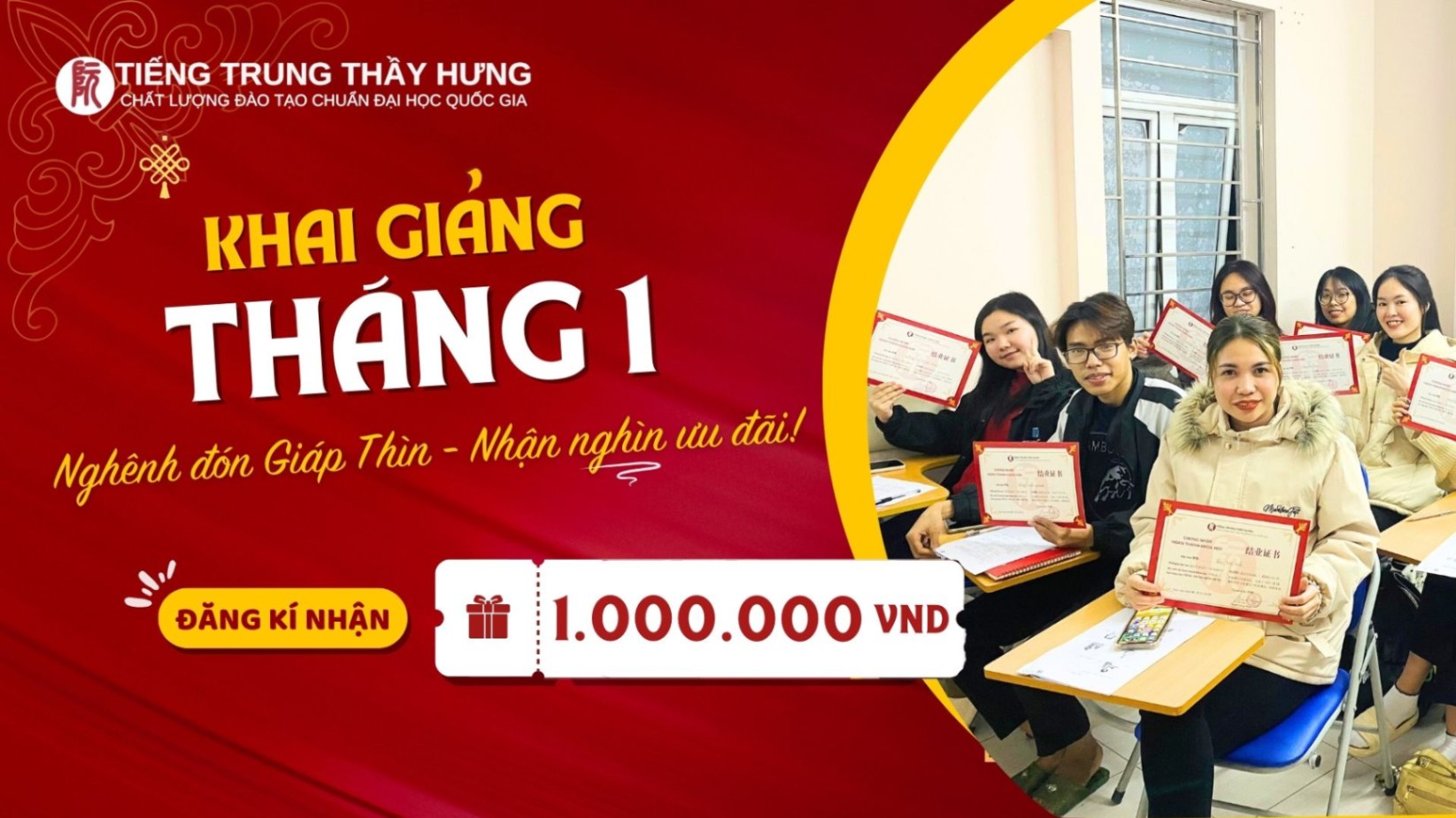 Lịch Khai Giảng Các Khóa Học Tháng 01.2024