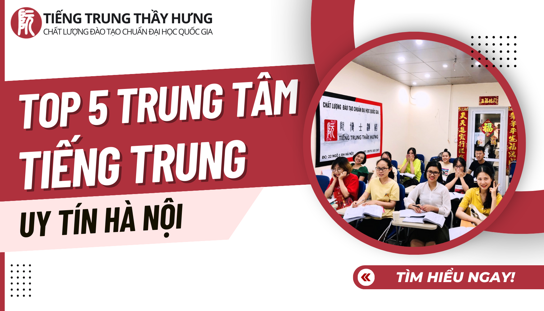 TOP 5 Trung Tâm Tiếng Trung Uy Tín Tại Hà Nội Năm 2024