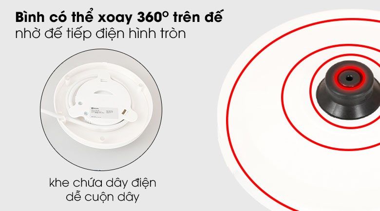 Ấm nước siêu tốc Electrolux E2EK1-100W