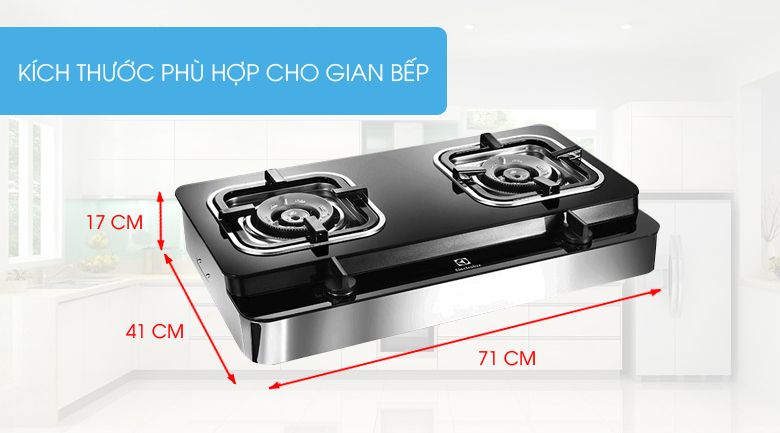 Bếp ga dương Electrolux ETG729GKTR