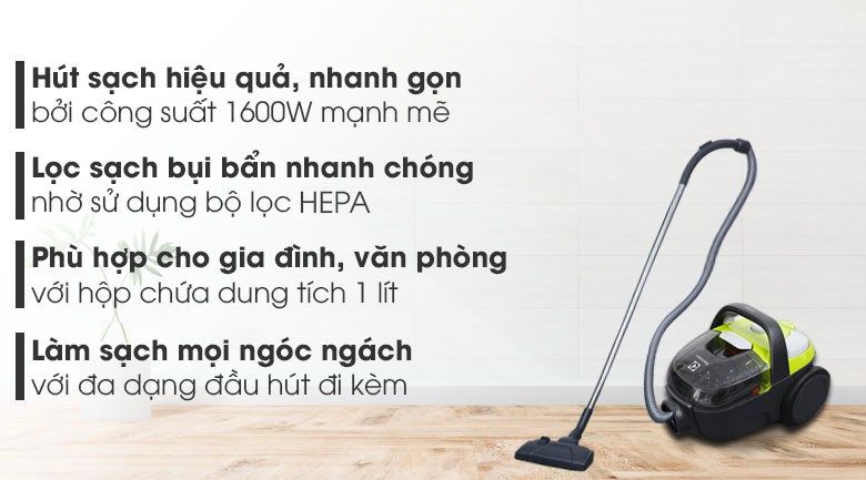 Hút Bụi Electrolux Z1231