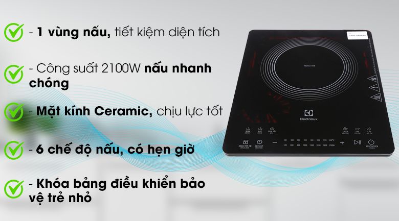 Bếp Từ Electrolux ETD42SKR