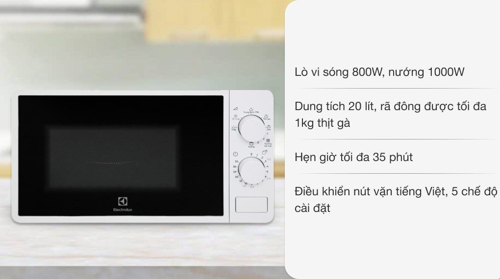 Lò Vi Sóng Electrolux EMG20K38GWP