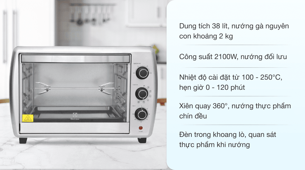 Lò Nướng Electrolux EOT38MXC