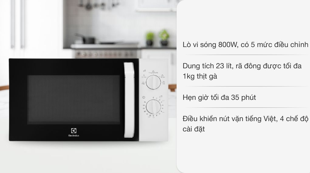 Lò Vi Sóng Electrolux EMM23K18GW