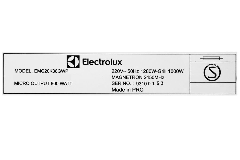 Lò Vi Sóng Electrolux EMG20K38GWP