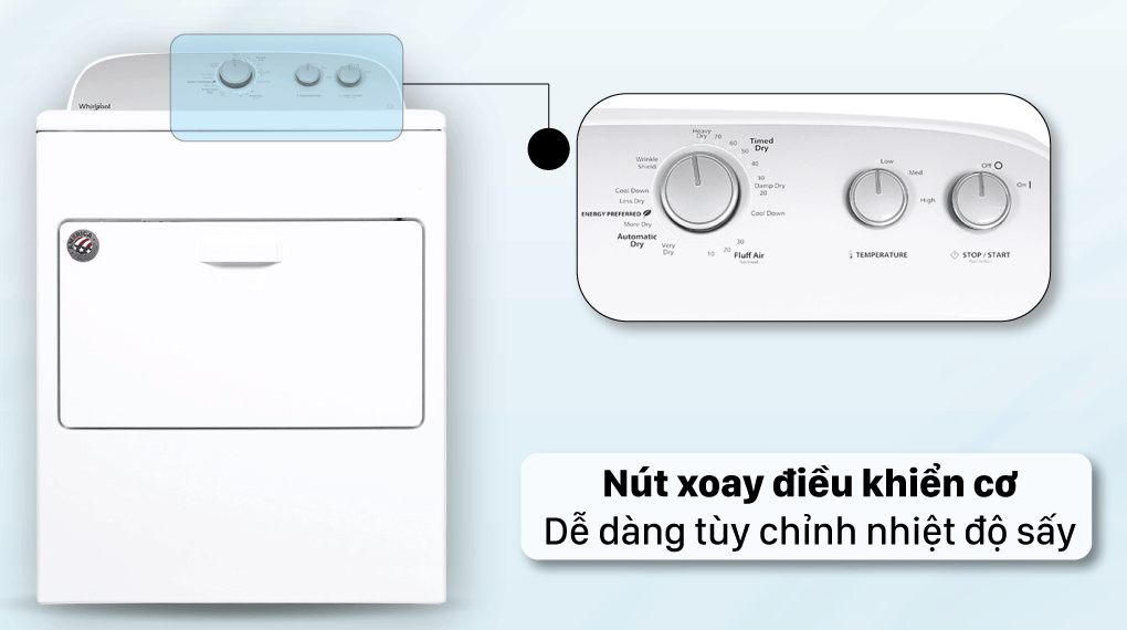 Máy Sấy Whirlpool 3LWED4815FW