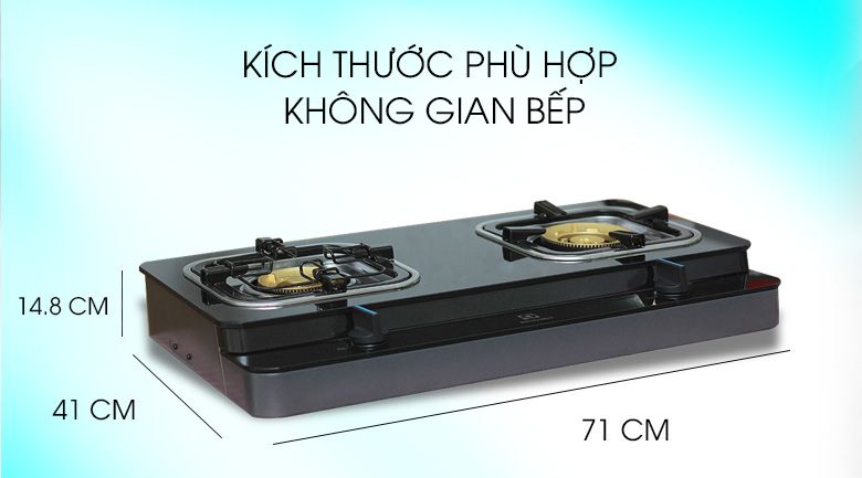 Bếp ga dương Electrolux ETG728GKR