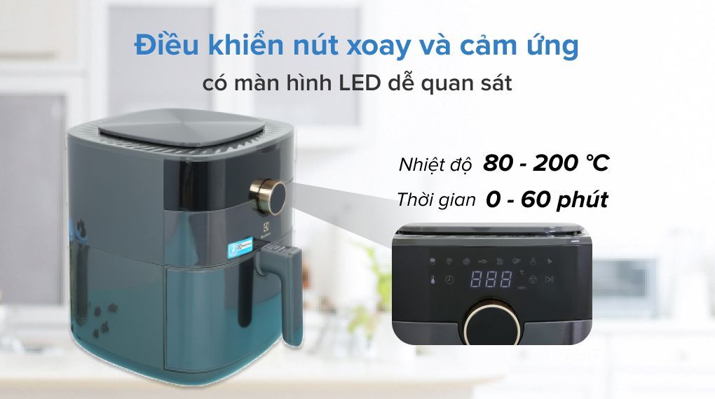 Nồi chiên không dầu Electrolux E6AF1-520K