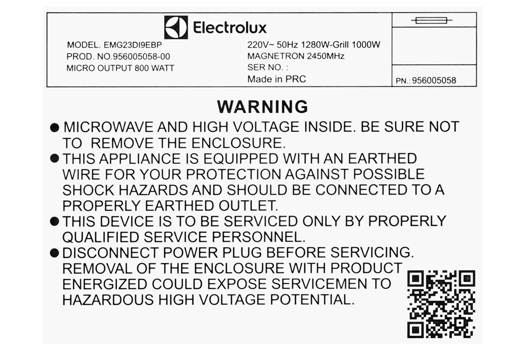 Lò vi sóng Electrolux EMG23DI9EBP