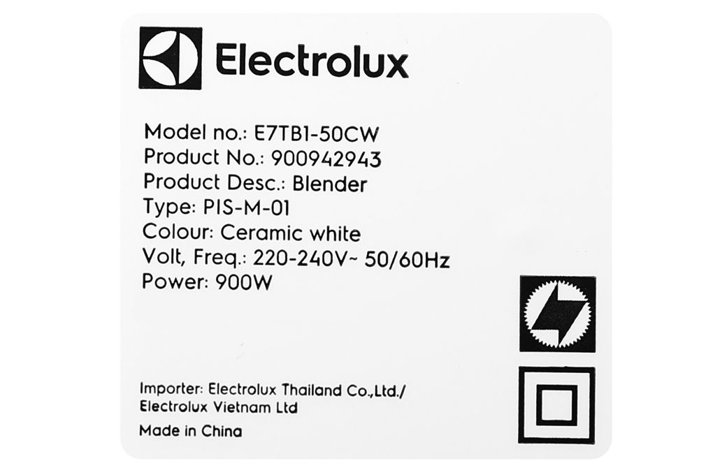 Máy Xay Sinh Tố Electrolux E7TB1-50CW