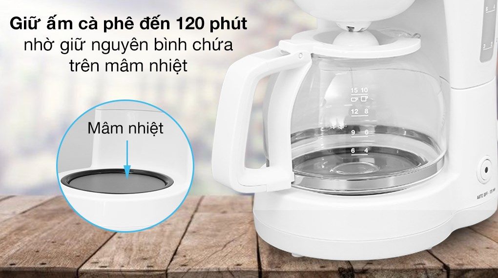 Hệ thống giữ ấm giúp cà phê luôn thơm ngon Hệ thống giữ ấm giúp cà phê luôn thơm ngon