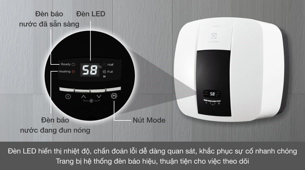 Bình nóng lạnh Electrolux EWS302DX-DWE