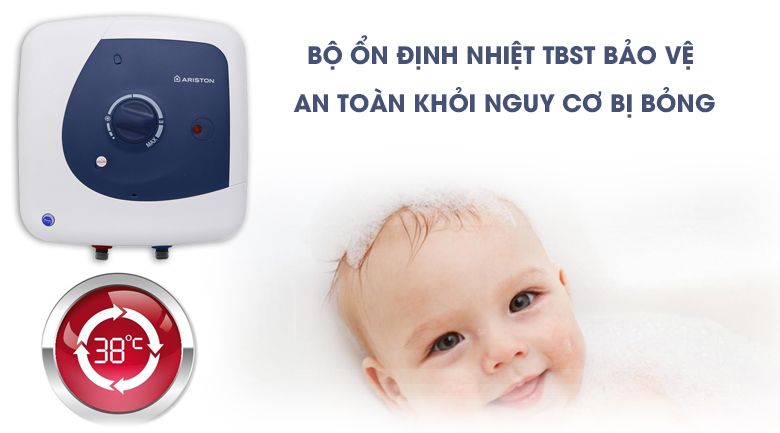 Bình nóng lạnh Ariston Blu15R