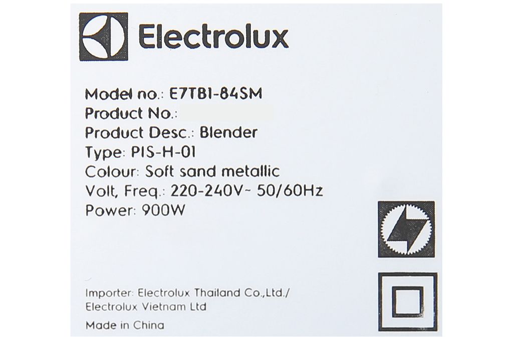 Máy Xay Sinh Tố Electrolux E7TB1-84SM