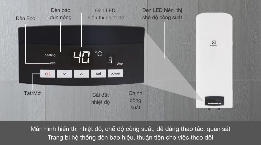 Bình nóng lạnh Electrolux EWS502DX-DWE