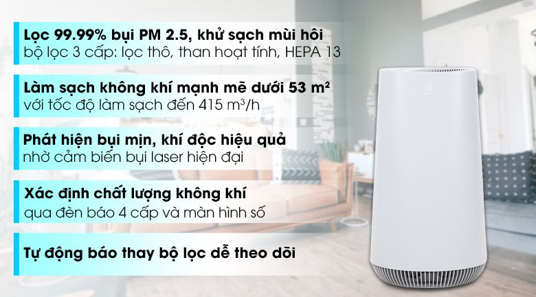 Máy lọc không khí Electrolux FA41-402GY