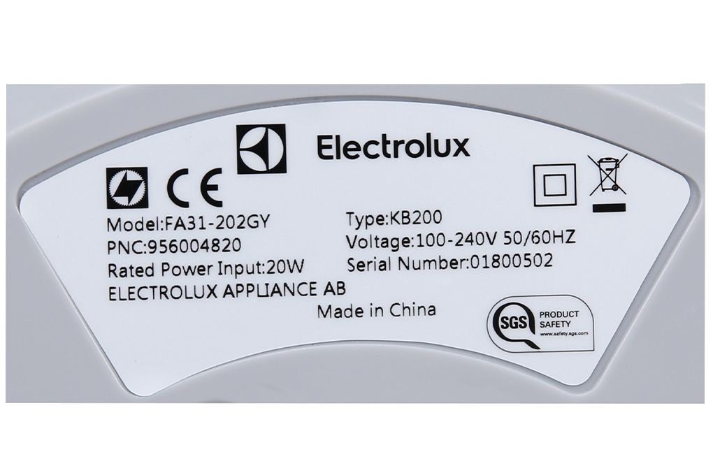 Máy lọc không khí Electrolux FA31-202GY