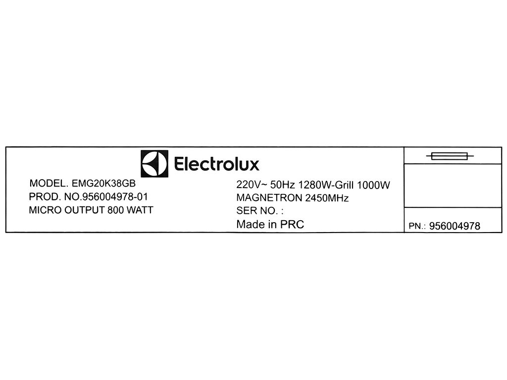 Lò Vi Sóng Electrolux EMG20K38GB