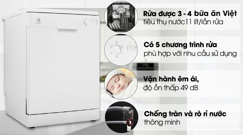 Máy Rửa Bát Electrolux ESF5206LOW