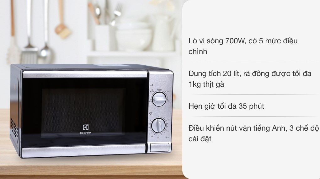 Lò Vi Sóng Electrolux EMM2026MX