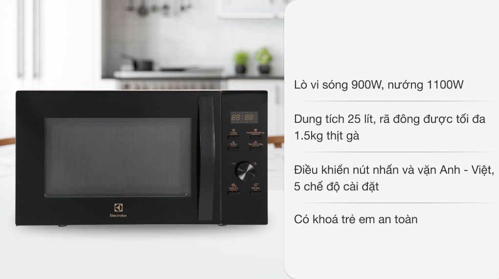 Lò vi sóng Electrolux EMG25D59EB