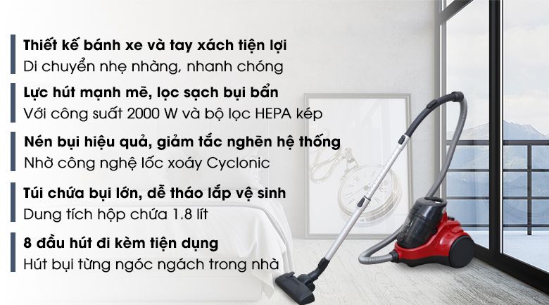 Hút Bụi Electrolux EC41-6CR