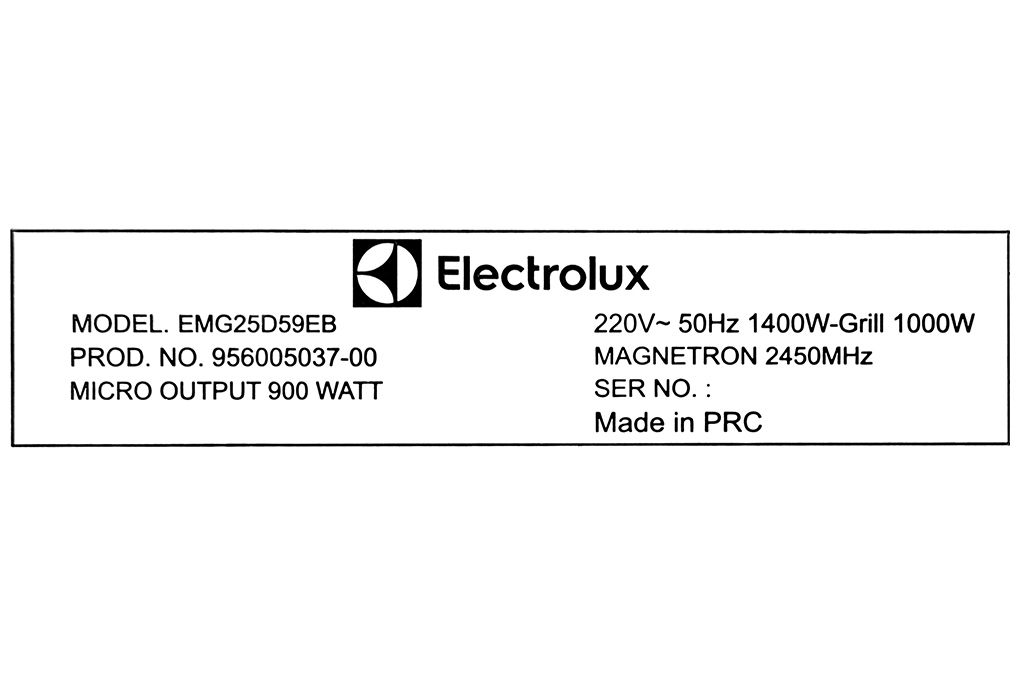 Lò vi sóng Electrolux EMG25D59EB