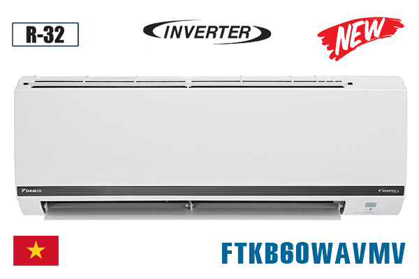 Điều hòa Daikin 21000BTU inverter 1 chiều FTKB60WAVMV