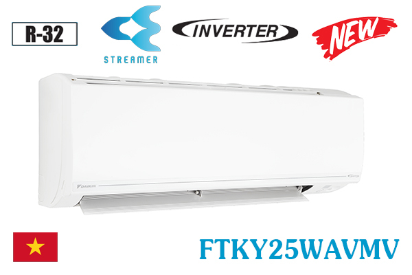 Điều hòa Daikin 9000BTU inverter 1 chiều FTKY25WAVMV