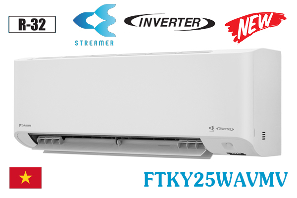 Điều hòa Daikin 9000BTU inverter 1 chiều FTKY25WAVMV