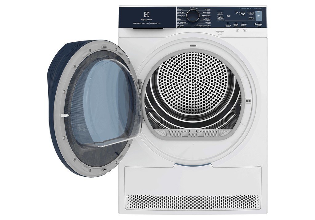 Máy sấy bơm nhiệt Electrolux 8 kg EDH803Q7WB