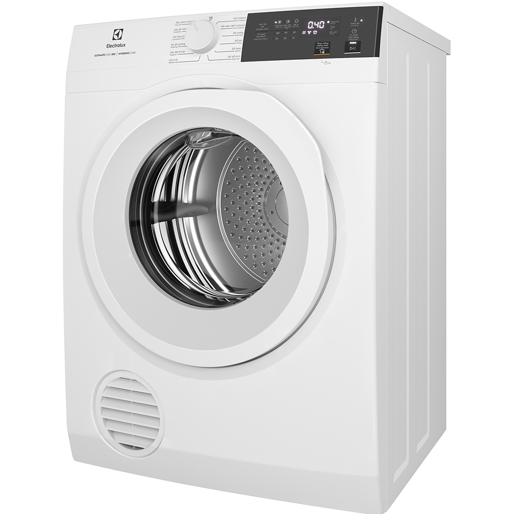 Máy sấy thông hơi Electrolux 8kg EDV804H3WC UltimateCare 300