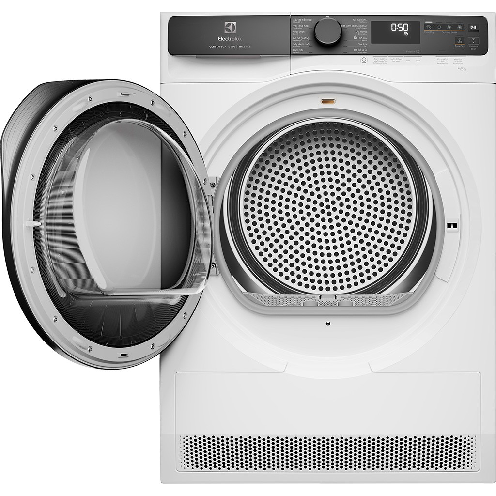 Máy Sấy Bơm Nhiệt Electrolux 9kg EDH903R7WC