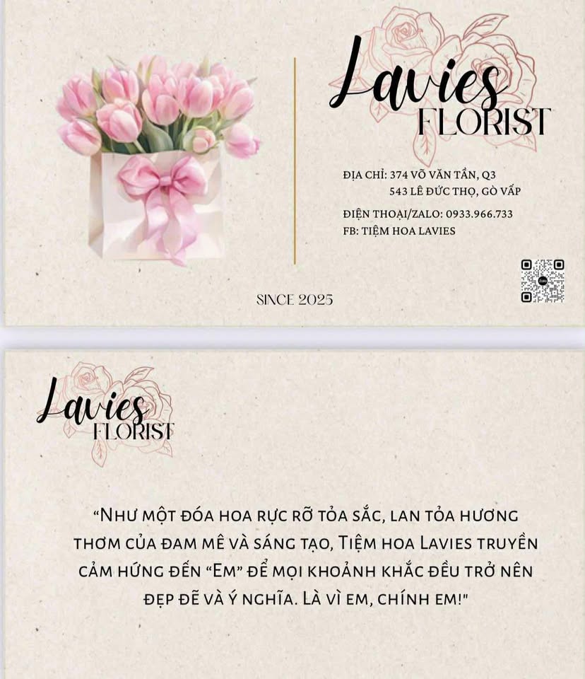 GIỚI THIỆU SẢN PHẨM – TIỆM HOA LAVIES FLORIST