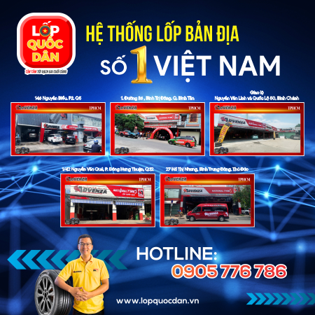 GIỚI THIỆU SẢN PHẨM – LỐP QUỐC DÂN TYRES