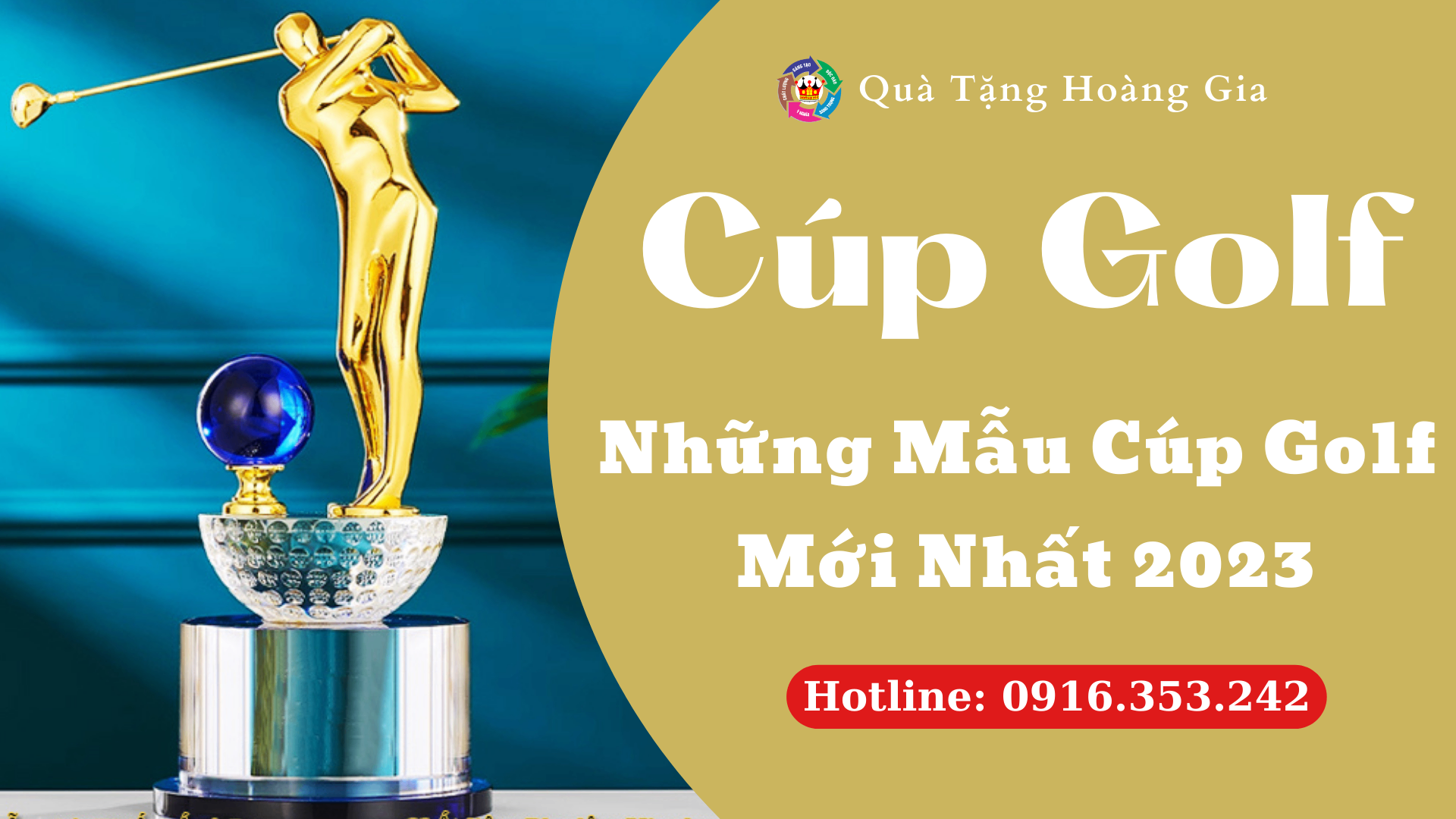 Những Mẫu Cúp Golf Mới Nhất 2023