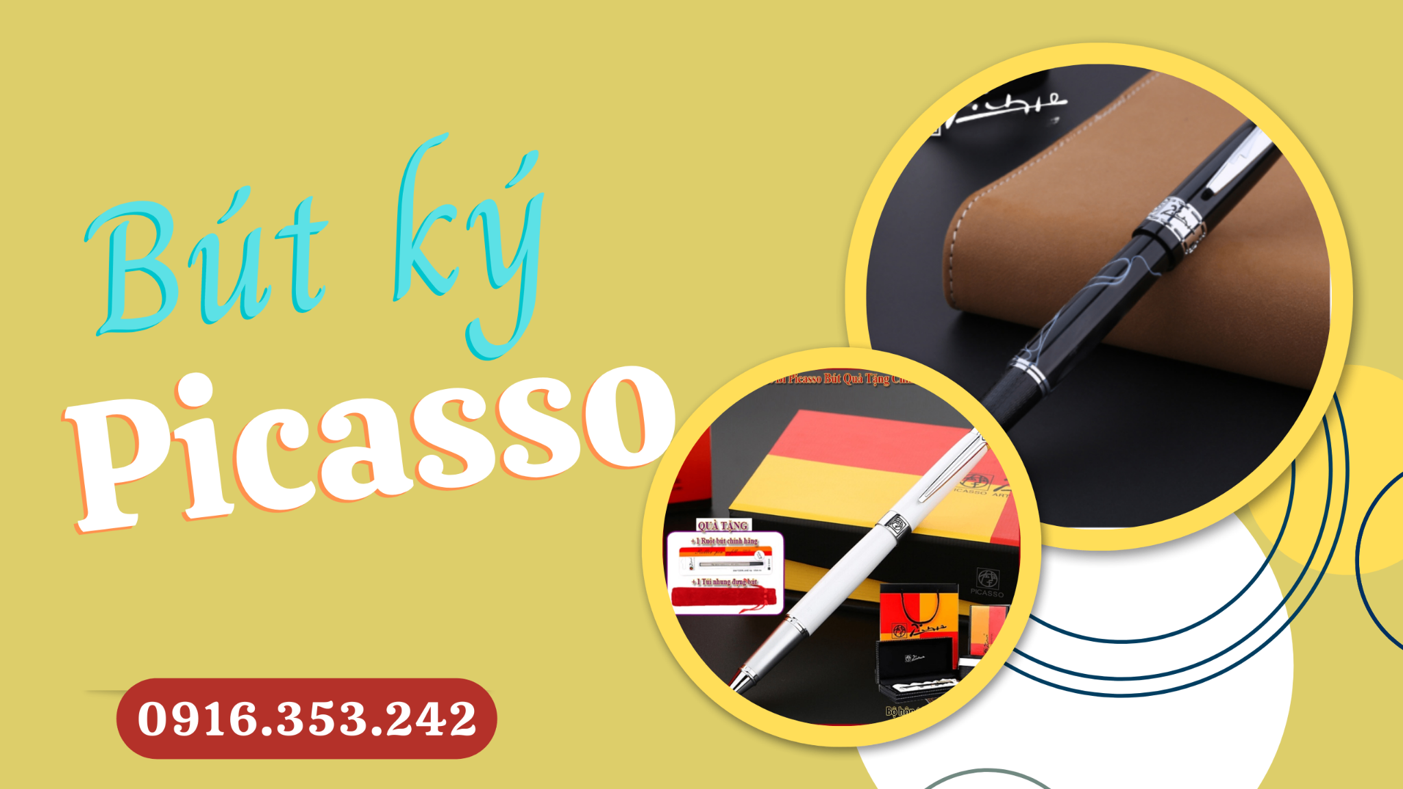 Top 03 Bút Ký Picasso thích hợp làm quà tặng doanh nhân