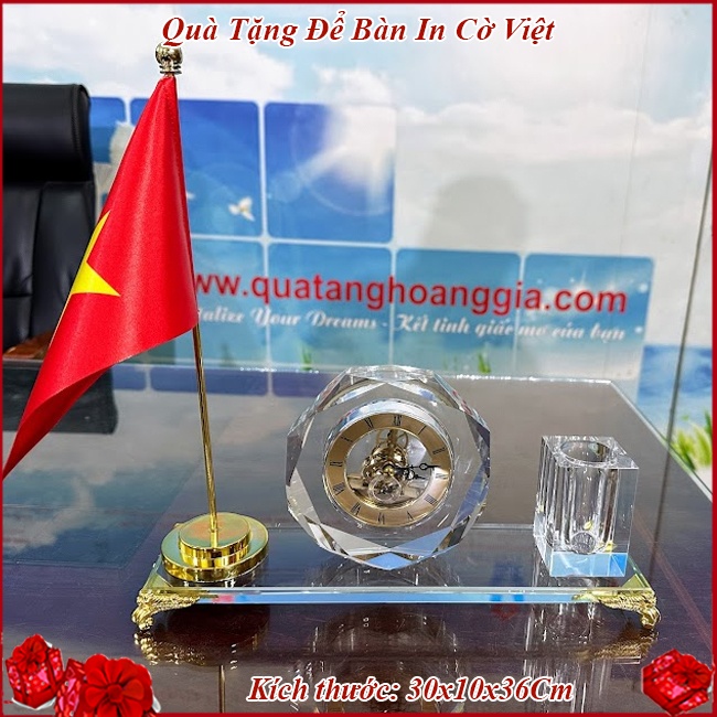 CĐB67A Cờ để bàn làm việc