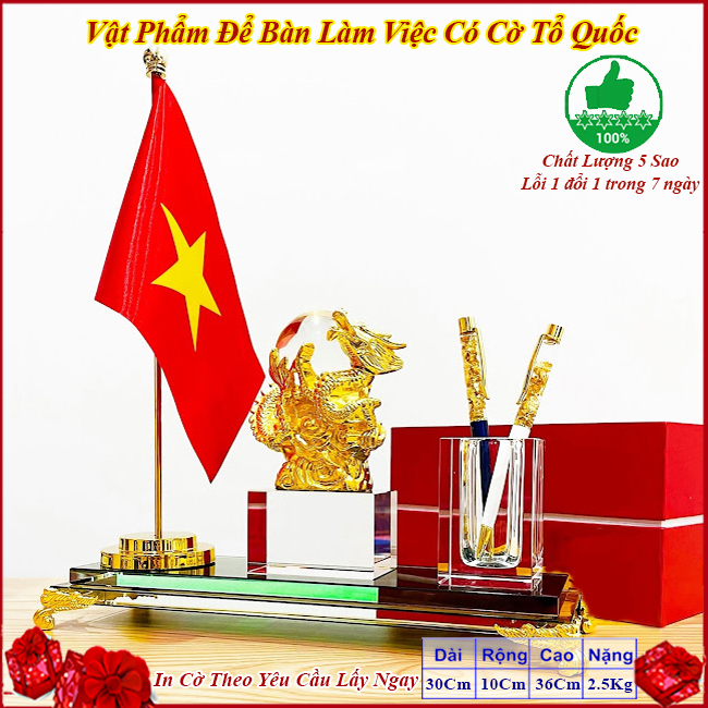 Cờ để bàn làm việc CĐB41D