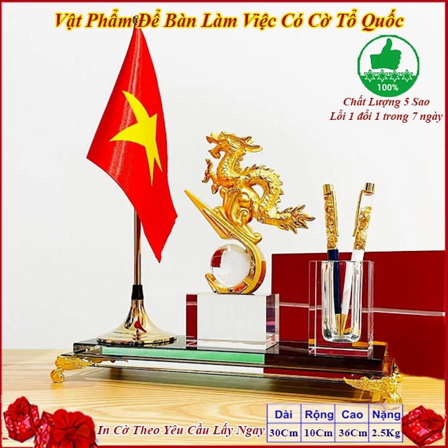 Cờ để bàn làm việc CĐB43D