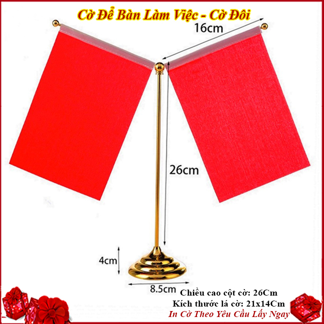 Cờ để bàn làm việc CĐB35A