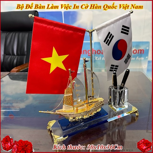 CĐB60A Cờ để bàn làm việc